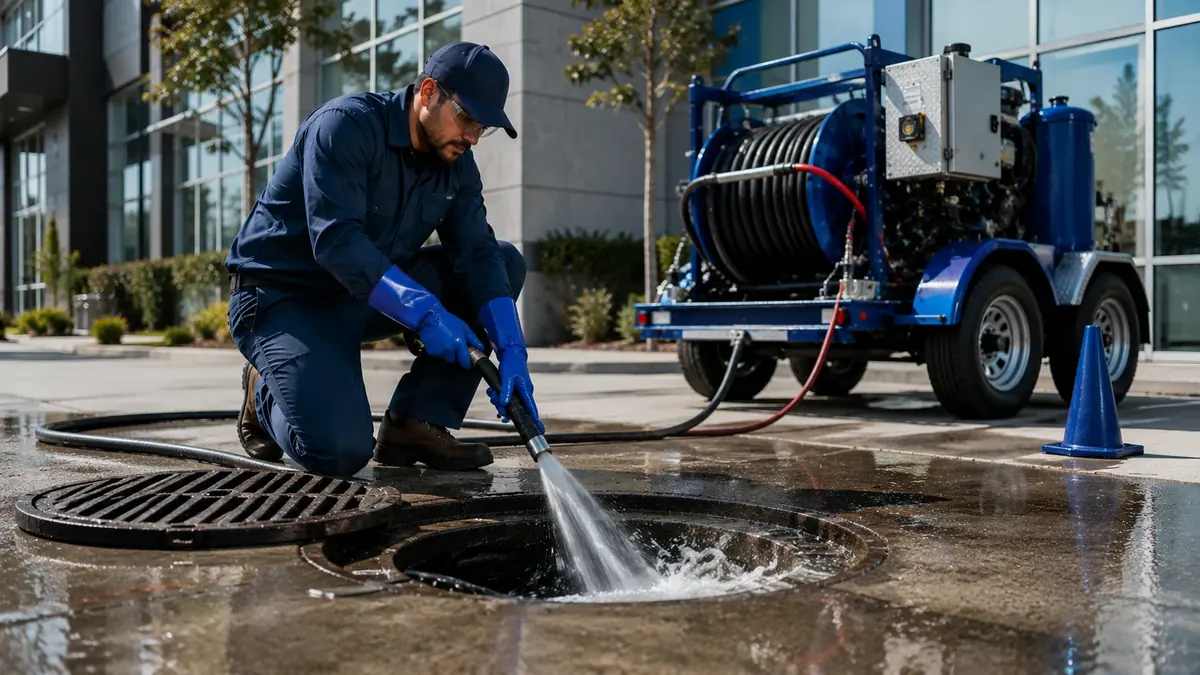 Commercial Hydro Jet Drain Cleaning in Agoura Hills