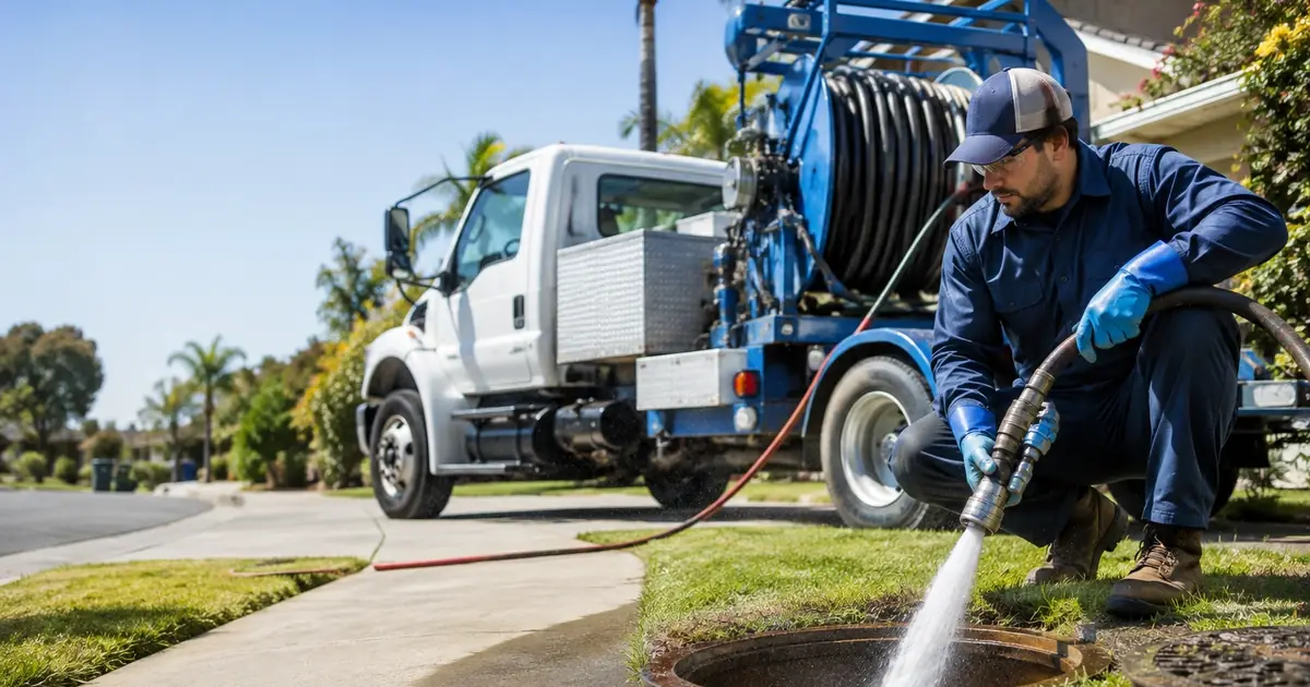Hydro jet sewer cleaning Agoura Hills