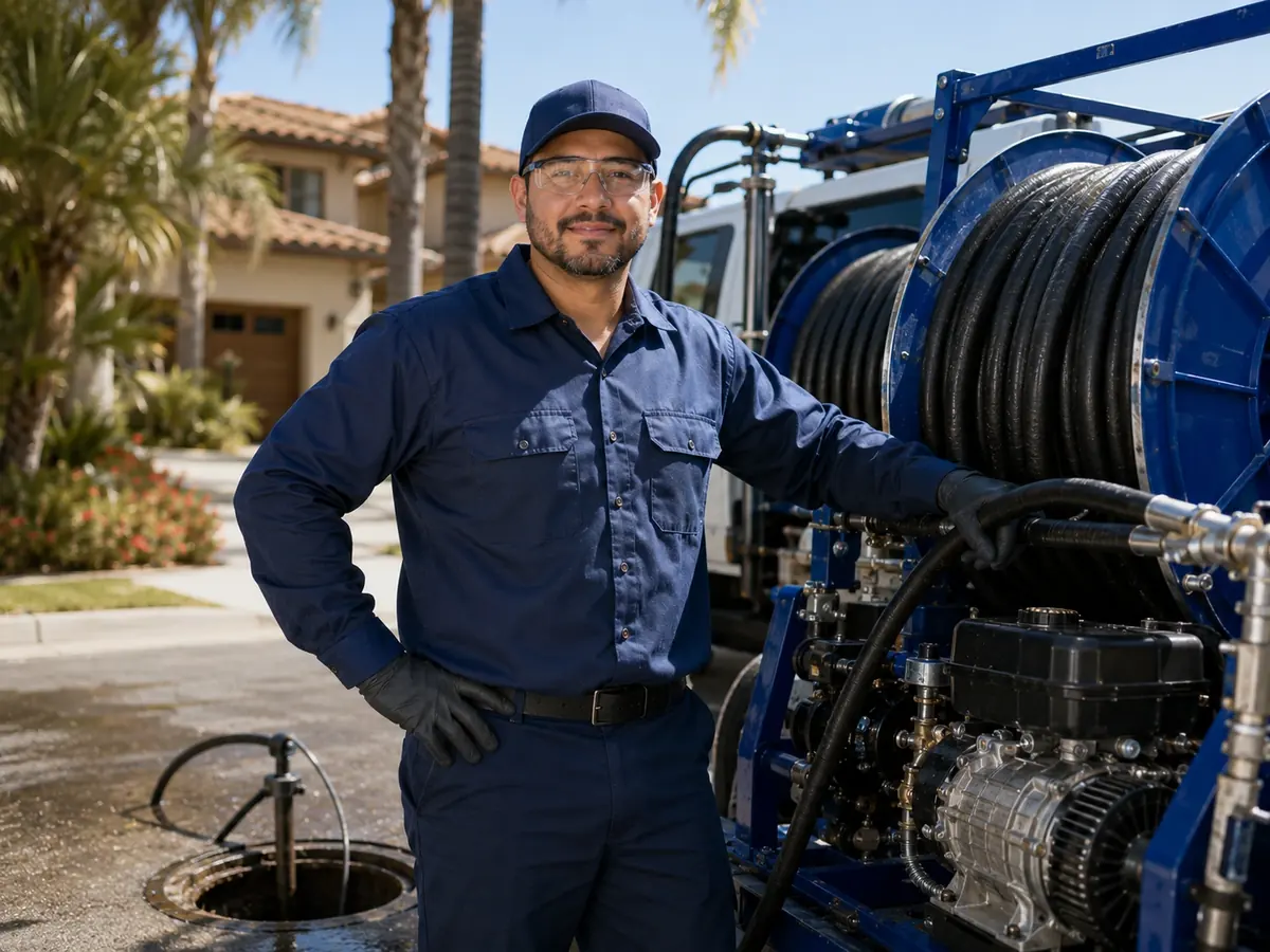 Hydro jet sewer cleaning in Agoura Hills