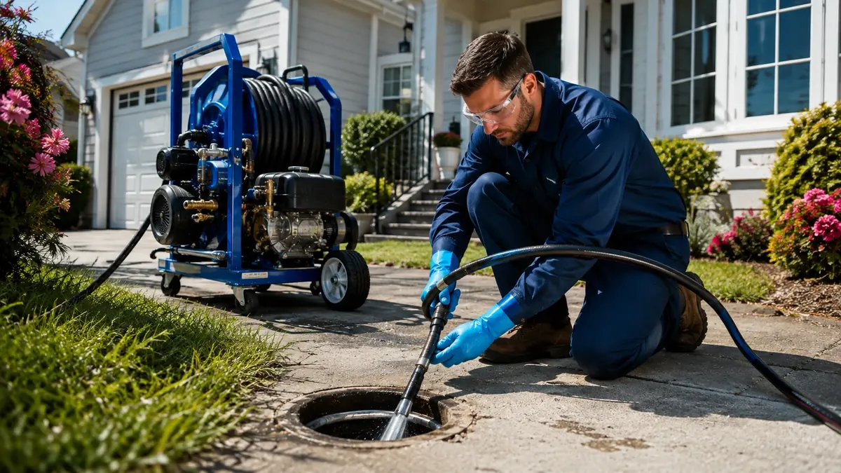 Residential Hydro Jet Drain Cleaning in Agoura Hills
