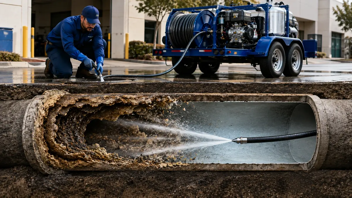 Sewer Pipe Descaling in Agoura Hills